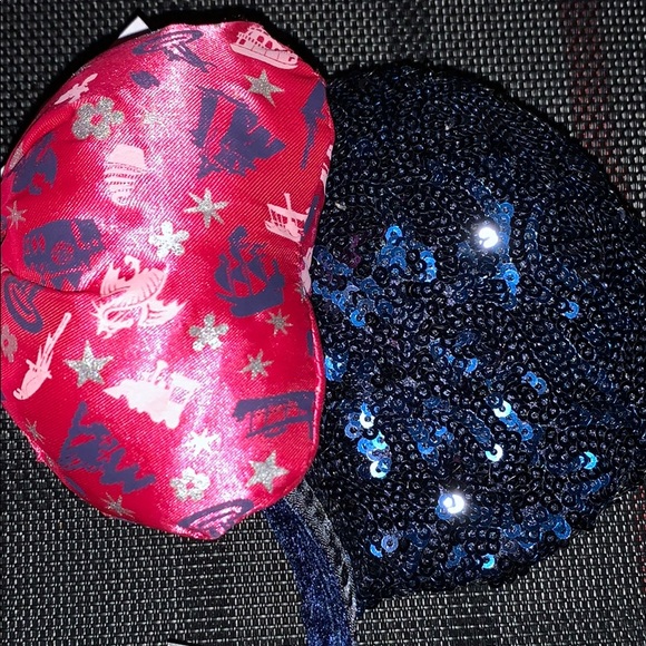 Disney Navy Blue with Pink ribbon Ears - Picture 4 of 8